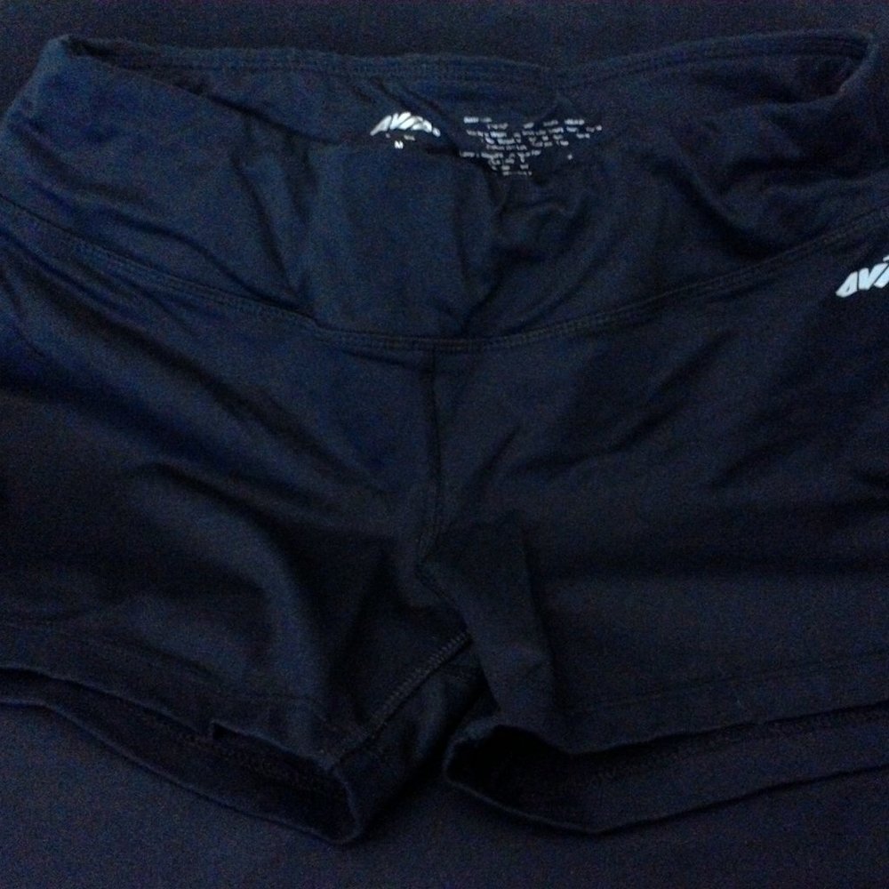 black compression shorts